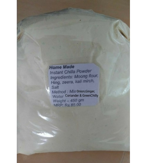 Moong Daal Powder, Instant Split Moong Daal Powder, Home Made Instant Moong Daal Powder, Roasted Gram Flour, 900 Gram  (Pack Of 2 X 450 Gram)